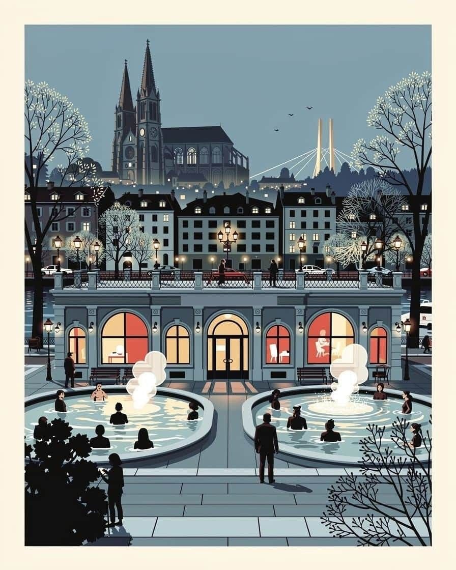 Les Bains des Pâquis à Genève : baignade, fondue d'hiver, sauna et horaires