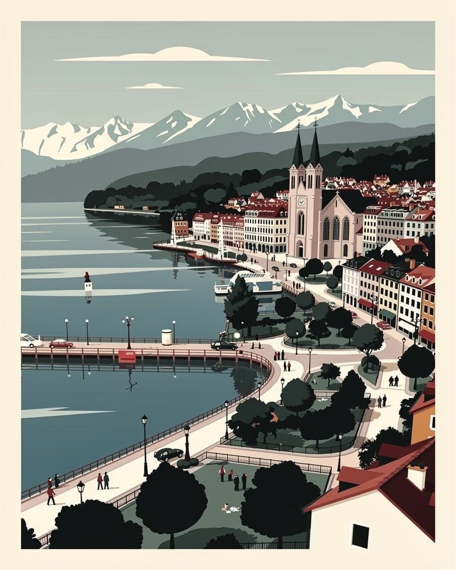 Bateau sur le lac Léman depuis Genève : Mouettes, CGN, croisières et escales