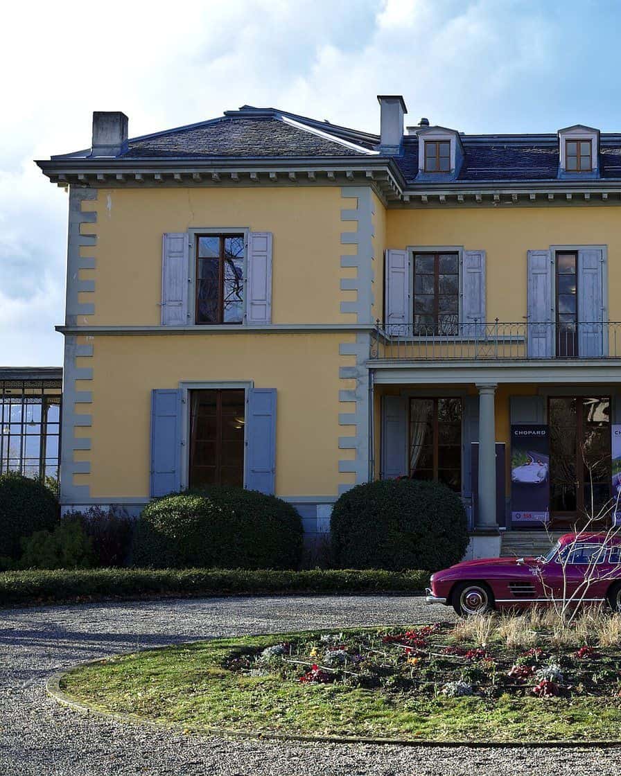 Die Villa Sarasin in Grand-Saconnex bei Genf und ihre Gärten, Schauplatz der Uhrenmesse Time to Watches
